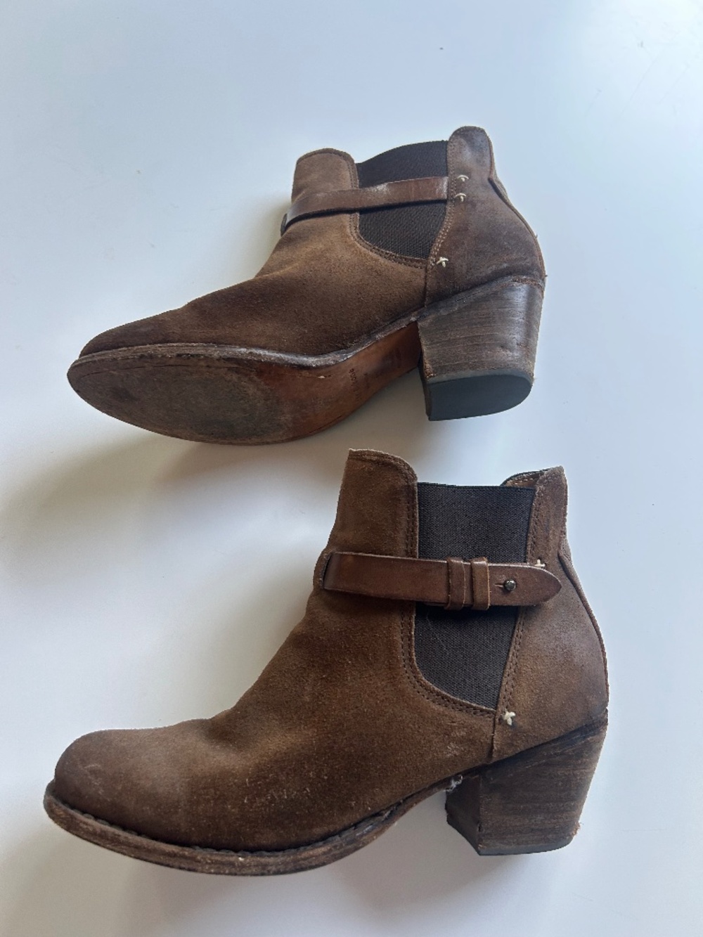Rag & Bone Brown Suede Booties Size 8